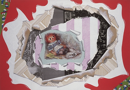 1979 - Ausgrabungen - Acryl Collage a Karton - 70x100cm.jpg